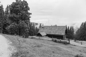 das österreichisch Alpen in der Nähe von Gosau foto