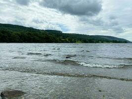 ein Aussicht von coniston Wasser im das See Kreis foto