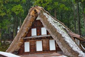 Gokayama-Gebiet innerhalb der Stadt Nanto in der Präfektur Toyama, Japan foto