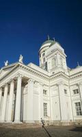 Wahrzeichen der Kathedrale von Helsinki auf dem Senatsplatz Finnland foto