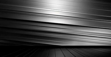 Panorama- Metall Textur, Stahl Silber Hintergrund - - ai generiert Bild foto