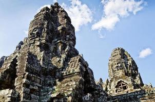 Angkor Wat berühmte buddhistische alte Wahrzeichen Tempelruinen Detail in der Nähe von Siem Reap Kambodscha foto