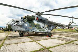 Tschechisch Luft Macht Millionen mi-171 9837 Hubschrauber statisch Anzeige beim Siaf slowakisch International Luft fest 2019 foto