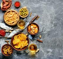 Snacks zum Bier foto