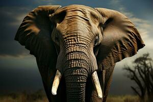Thailand ikonisch Elefant, verehrt zum es ist Leistung und Eleganz ai generiert foto