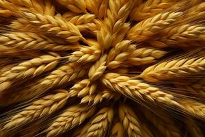 Nährstoff verpackt ganze Korn Gerste, ein lebenswichtig Komponente von ein ausgewogen Diät ai generiert foto
