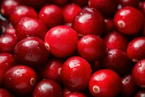 rot Cranberry Hintergrund foto