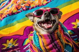 Chihuahuas Tag aus - - ein spielerisch Strand Porträt - - ai generiert foto