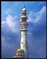 realistisch Bergmann von das Moschee foto