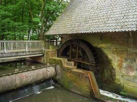 alt Wassermühle im Westfalen foto