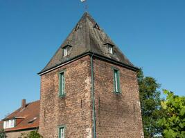 Krudenburg beim das Lippe Fluss foto