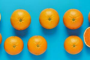 Orange Früchte. Hintergrund. ai generativ Profi Foto