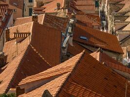 das alt Stadt von Dubrovnik foto