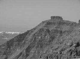 Santorini Insel in Griechenland foto