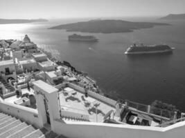 Santorini Insel in Griechenland foto