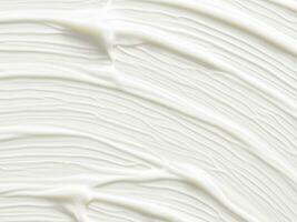Weiß Sahne oder kosmetisch Textur, abstrakt Hintergrund foto