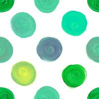 abstrakt nahtlos Muster mit Grün Polka Punkte. hell Grün Kreise zum Design. Verpackung Papier, Scrapbooking, stilvoll drucken, Abdeckung, Postkarte, Drucken foto