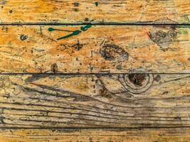 Holz Oberflächen zeigen Bretter und hölzern Wände foto