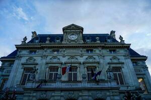 Stadt, Dorf Halle im Paris foto