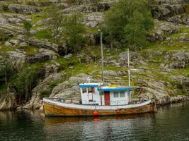 Schiff Kreuzfahrt im Norwegen foto