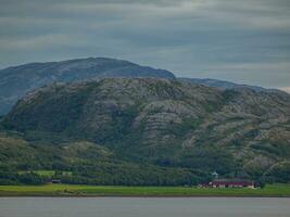 das Stadt von trondheim im Norwegen foto