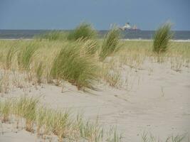 das Strand von Spiekeroog foto