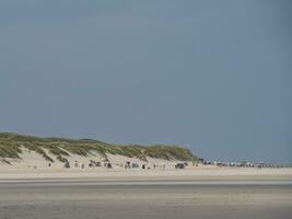 das Strand von Spiekeroog foto