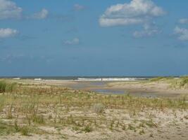 das Strand von Spiekeroog foto