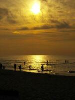 Sonnenuntergang baltisch Meer foto