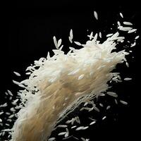 ai generativ ein Foto von Reis