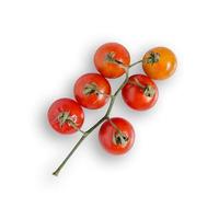 frische Tomaten auf weißem Hintergrund für mit Beschneidungspfad isoliert.
