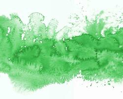 Aquarell abstrakt Grün beflecken foto