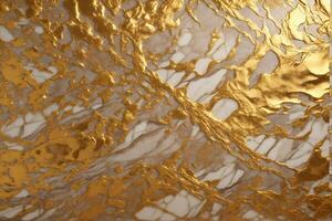 Gold 3d Marmor Textur, golden Marmor Textur, Gold Luxus Marmor Textur, Marmor Textur Hintergrund, ai generativ foto