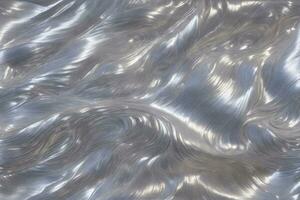 Silber Metall Textur, Silber metallisch Textur, metallisch Textur, Metall Hintergrund, Silber Textur, ai generativ foto