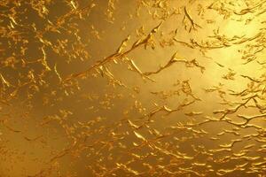 Gold Metall Textur, Gold metallisch Textur, metallisch Textur, Metall Hintergrund, ai generativ foto