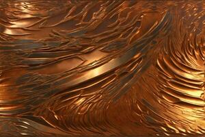 Bronze- Metall Textur, Bronze- metallisch Textur, metallisch Textur, Metall Hintergrund, Bronze- Textur, ai generativ foto