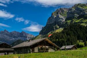 schweizerisch Alpen Landschaft foto