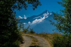 italienische alpenlandschaft foto