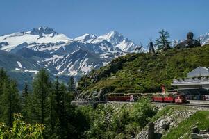 schweizerisch Alpen Landschaft foto