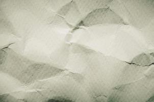 weißer Hintergrund und Tapete durch zerknitterte Papierstruktur. foto