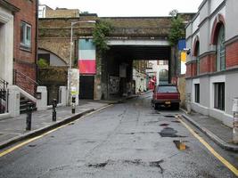 Blick auf die Londoner Straße foto