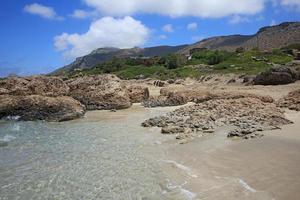 falassarna strand blaue lagune kreta insel sommer 2020 covid19 ferien foto