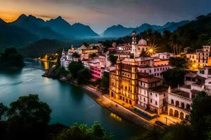 das Stadt von Kochi, Indien. KI-generiert foto