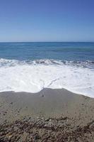 rodakino strand kreta insel peristeres bereich sommerhintergrund covid-19 foto