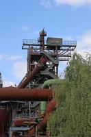 verlassene industrielle alte fabrik landschaftpark duisburg nord foto