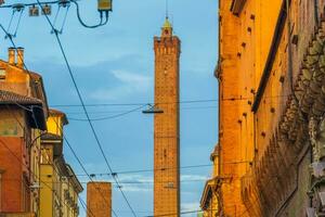 Bologna alte Stadt Stadt Horizont, Stadtbild von Italien foto