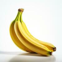 ein Bündel von Banane isoliert foto