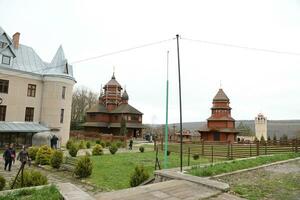 Ternopol, Ukraine - - April 2, 2023 Zarvanyzja spirituell Center - - einer von das größten podolisch Schreine von das griechisch katholisch Kirche foto