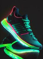 Schuh Neon- Schuh foto