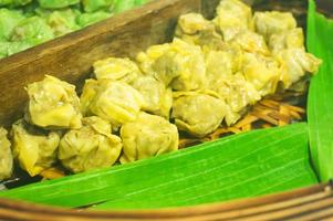 chinesische gedämpfte Knödel foto